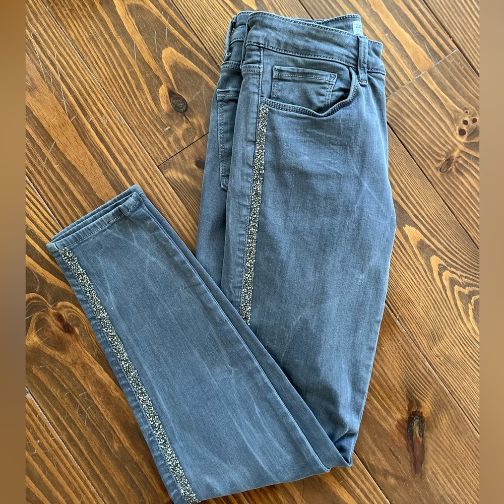 Zara Sequin Jeans